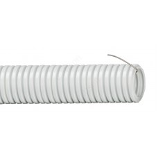 Труба пластиковая гофрированная Труба гофр.ПВХ 16 с зондом (бухта 25м)
