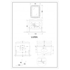 Мебель для ванной CEZARES LUISA