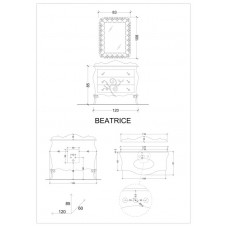 Мебель для ванной CEZARES BEATRICE