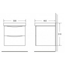 Мебель для ванной комнаты BELBAGNO FLY-500