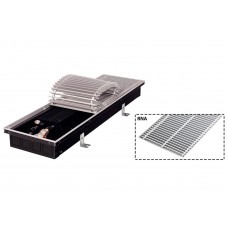 Конвектор внутрипольный Gekon Eco с решеткой RNA H14 L320 T18