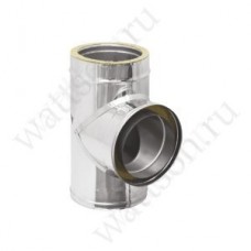 Дымоход Тройник 200-150-200/90 (кислотостойкая/0,5/ВА) ТЕРМО/25