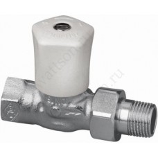 Клапан ручной для радиатора Вентиль ручной регулирующий, прямой, Mikrotherm, Ду 15
