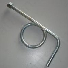 Принадлежность к КИП Трубка демпферная угловая с витком внутрь, сталь, с накидной гайкой G1/2''