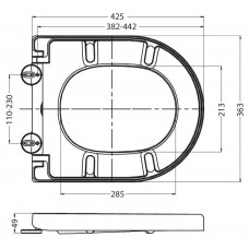 Унитаз-компакт BELBAGNO FLAY-R