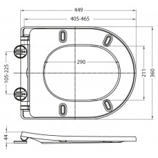 Унитаз подвесной BELBAGNO FLAY-R