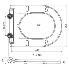 Унитаз подвесной BELBAGNO FLAY-R