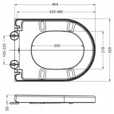 Унитаз подвесной BELBAGNO FLAY-R