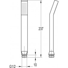 Ручной душ CEZARES Articoli Vari CZR-D1F2