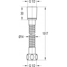 Душевой шланг CEZARES Articoli Vari CZR-F-FMDC-01