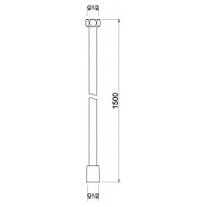 Душевой шланг BELBAGNO CARIN BB-FLX150-CRM